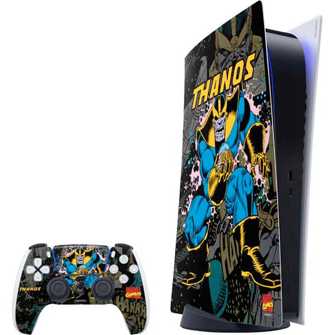 Marvel Classic Comics Thanos PlayStation PS5 Skins
